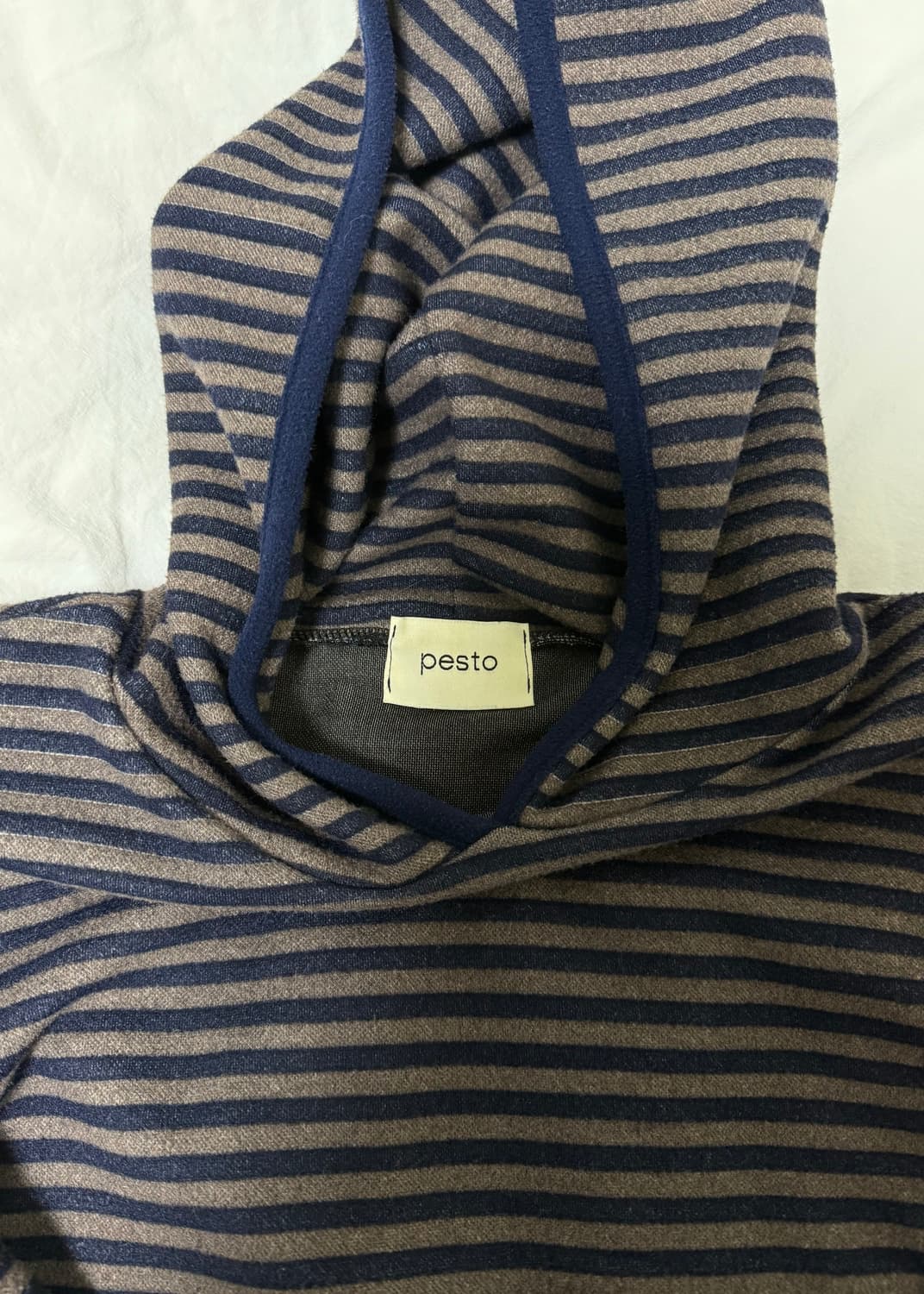 페스토 윈터 스트라이프 후디드 탑 나이트레이크 상품이미지5