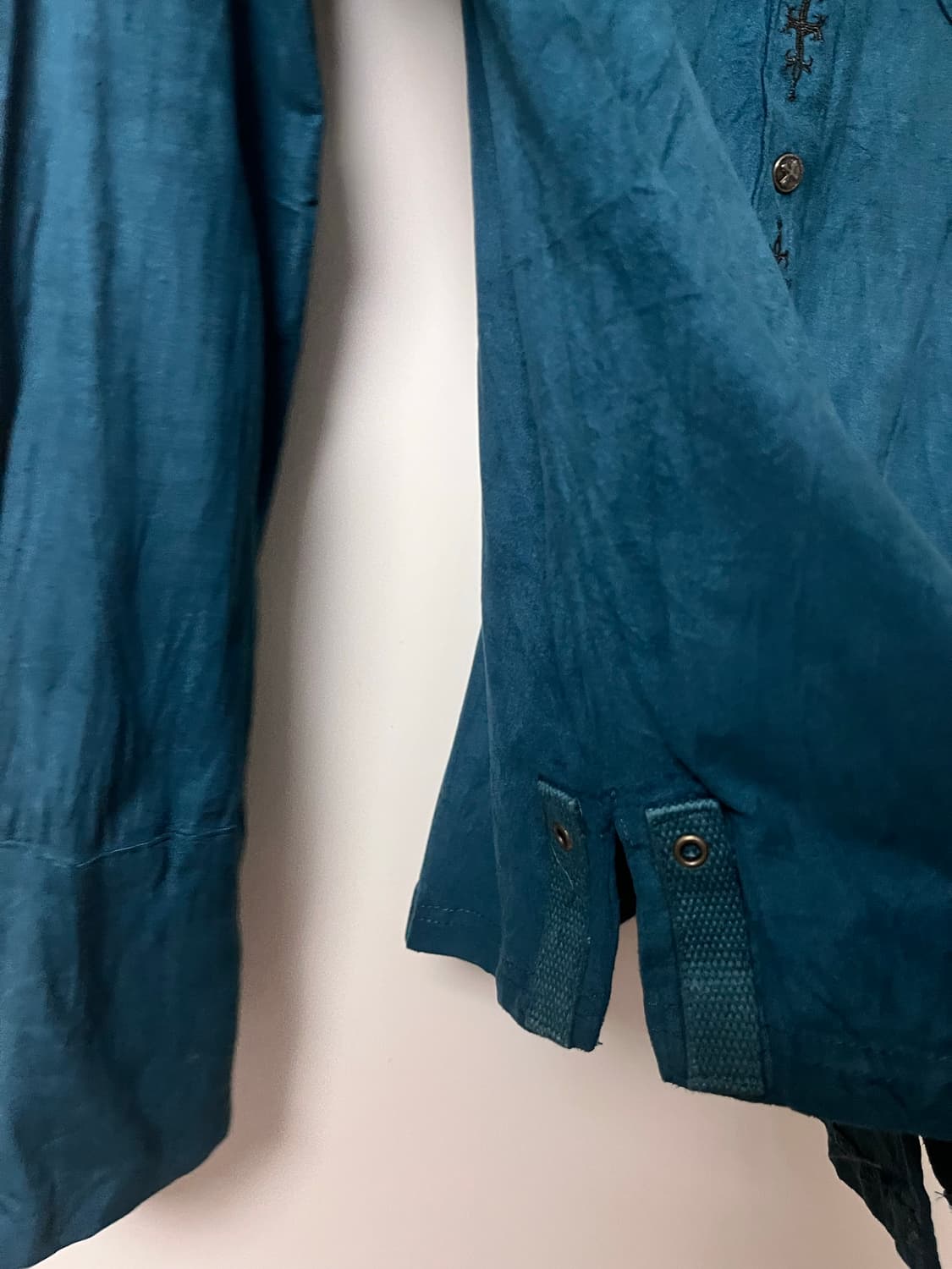 Ozz on ozz croce fake suede shirts 상품이미지5
