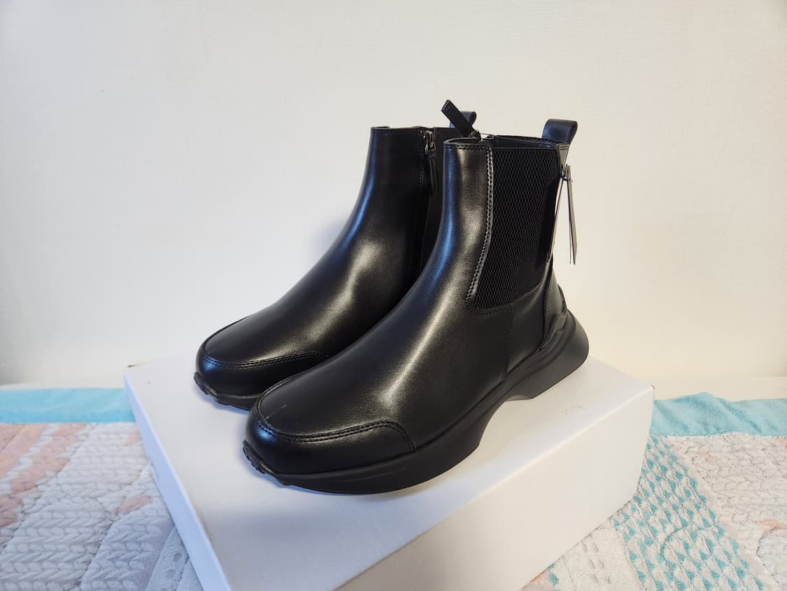 (새상품) SYSTEM HOMME 시스템 옴므 가죽 워커 260 사이즈 상품이미지2