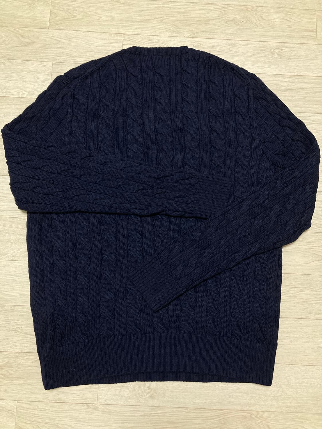 폴로 케이블 니트 110(L) 판매 상품이미지5