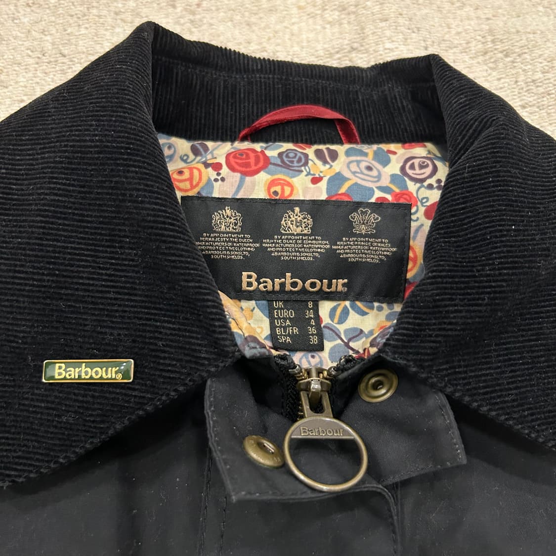 바버 비드넬 왁스자켓 상품이미지5