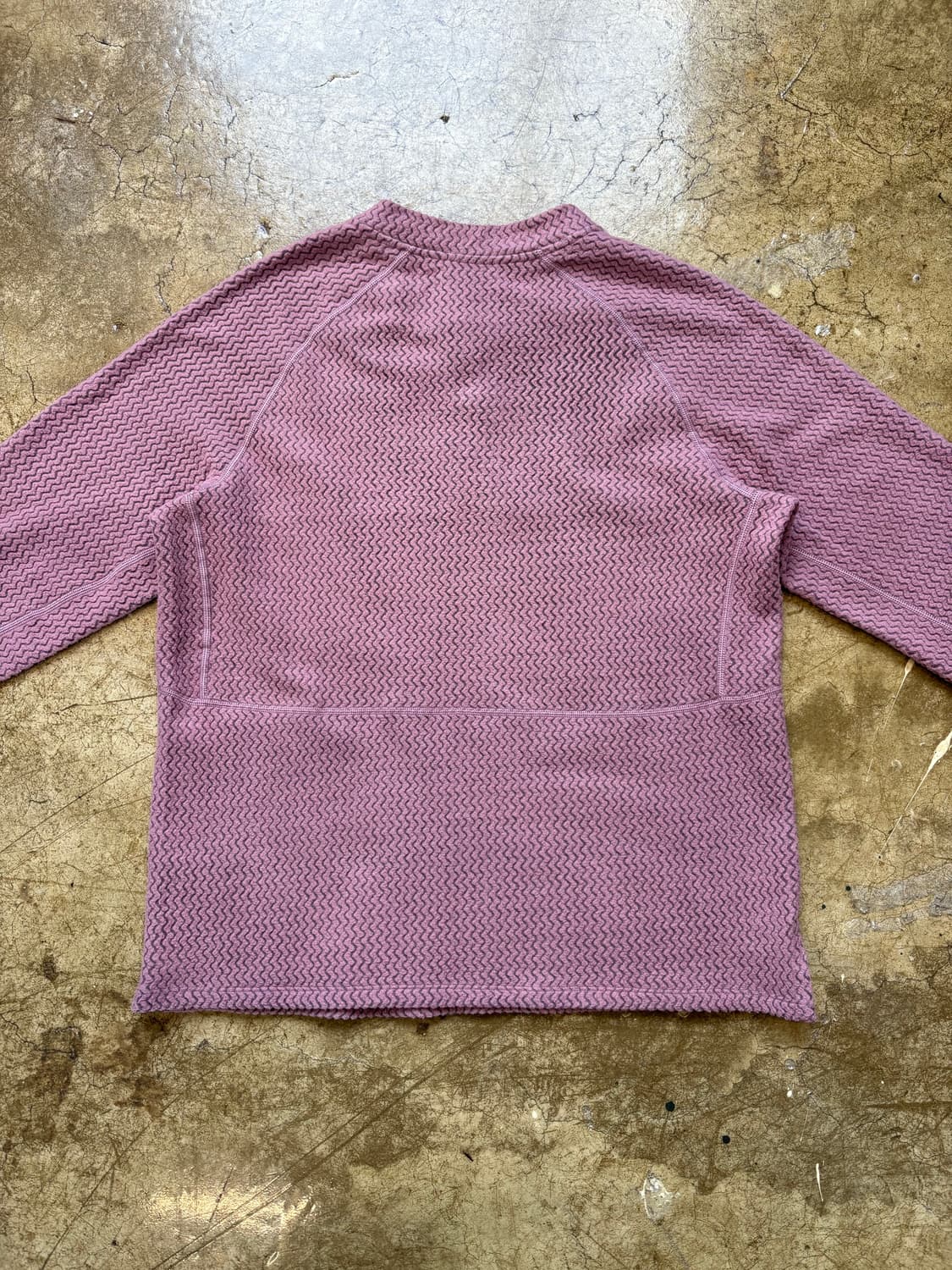 파타고니아 다크 핑크 에어 헨리넥 상품이미지7