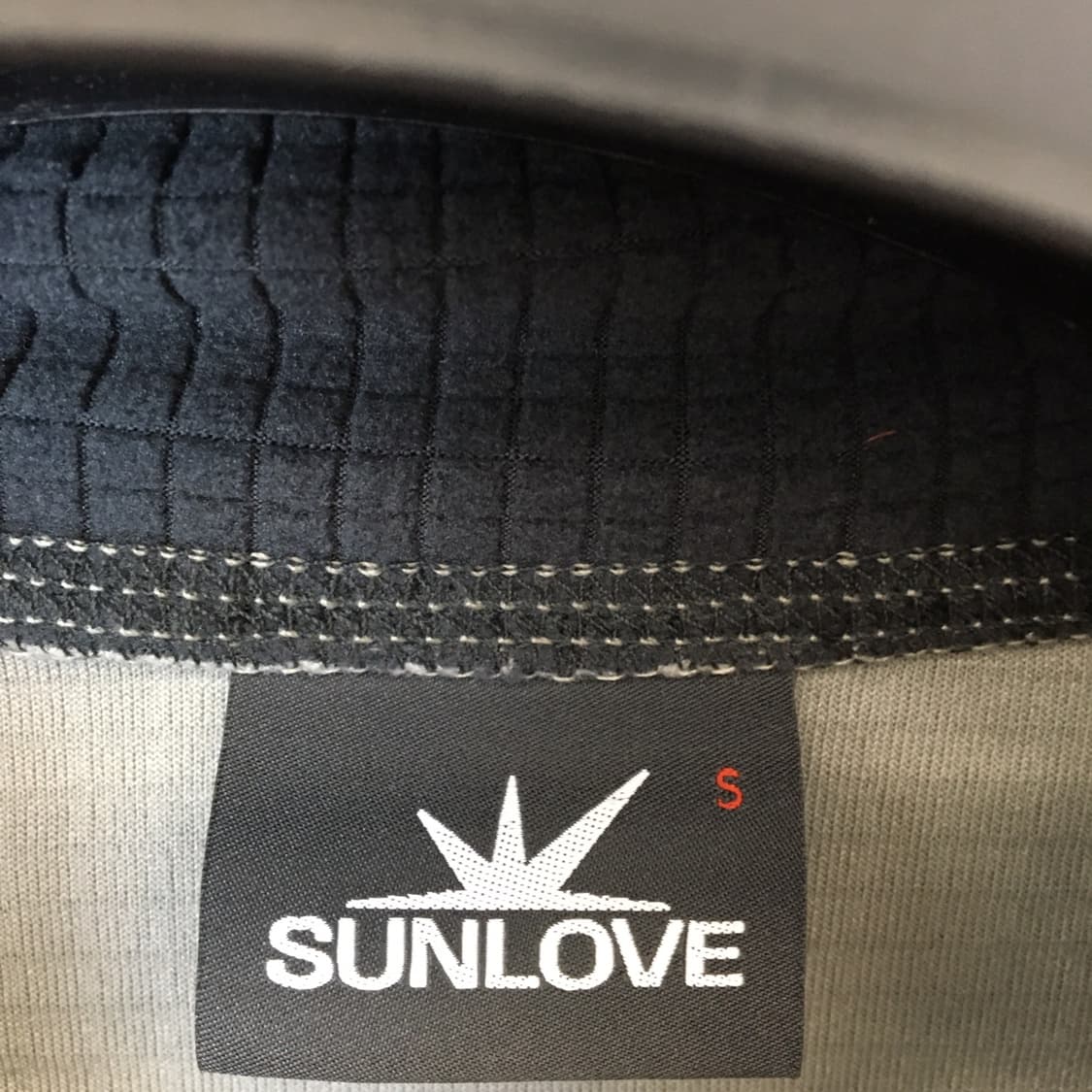 SUNLOVE 썬러브 그리드 플리스 풀오버 S  상품이미지6