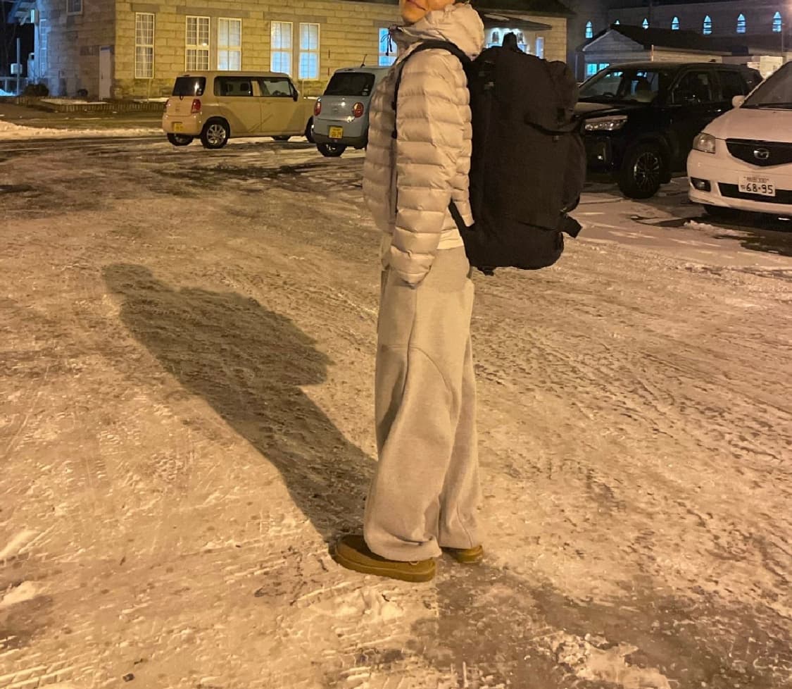 왓츠더유즈 경량패딩 그레이 M 상품이미지5