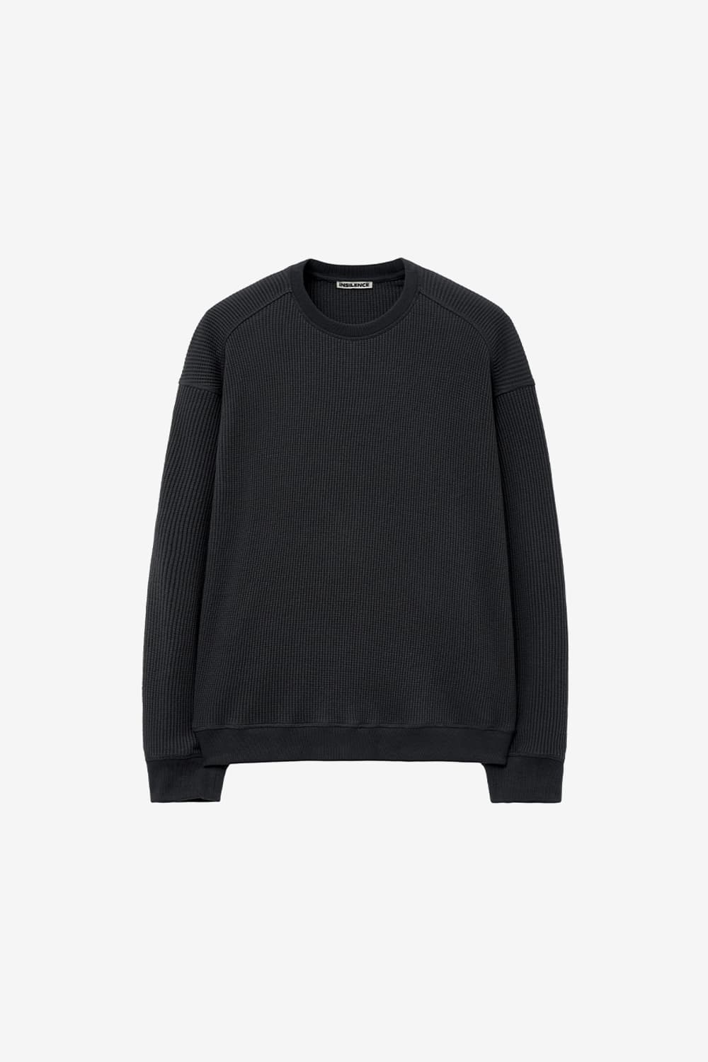 인사일런스  와플 백프린트 맨투맨 L 상품이미지3