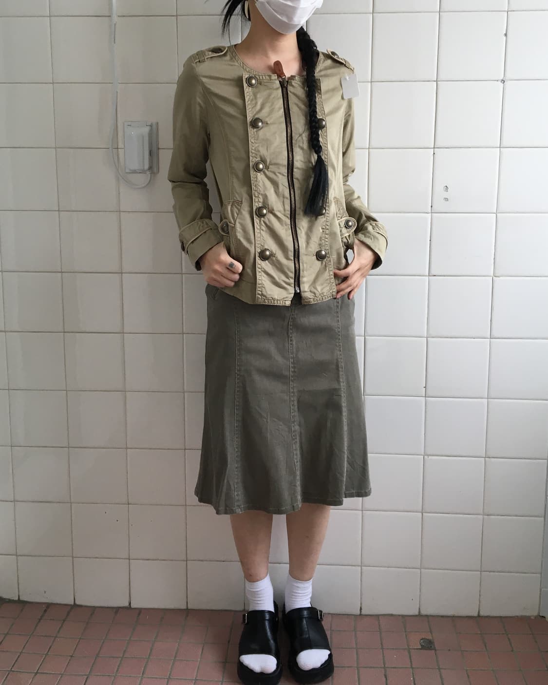 double button jacket 상품이미지1