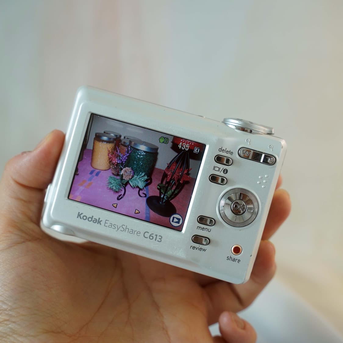 이지쉐어 C613 펄 화이트 Kodak Easyshare C613  상품이미지4