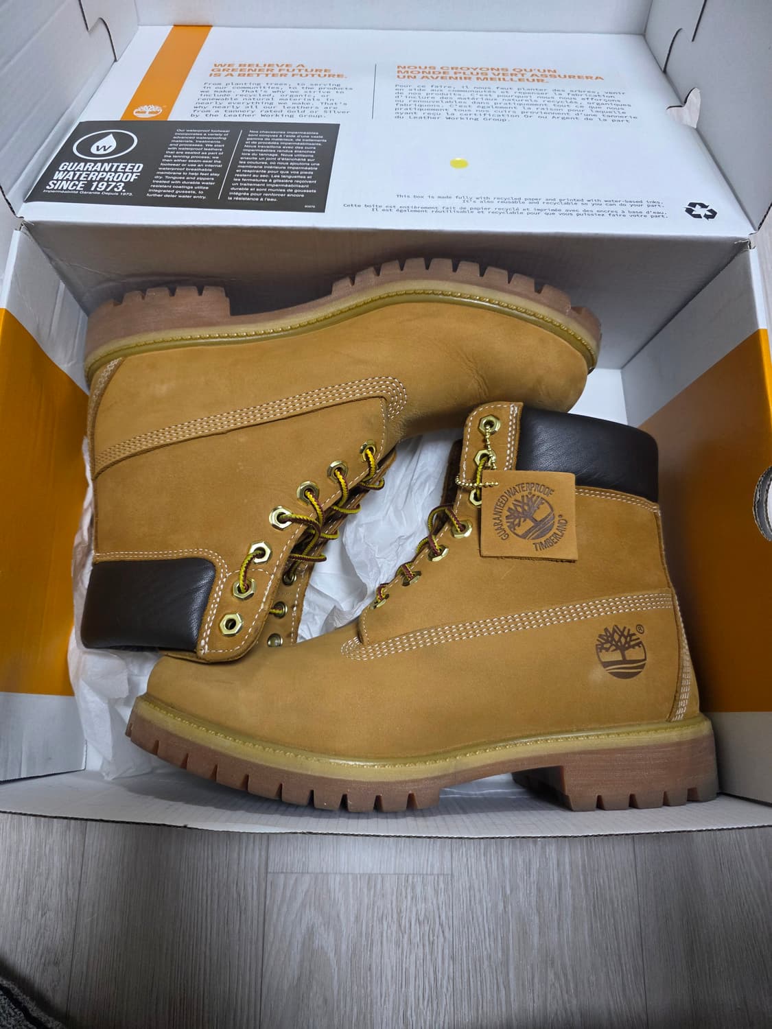 팀버랜드 6인치 워터프루프 프리미엄부츠(260~265) 상품이미지1