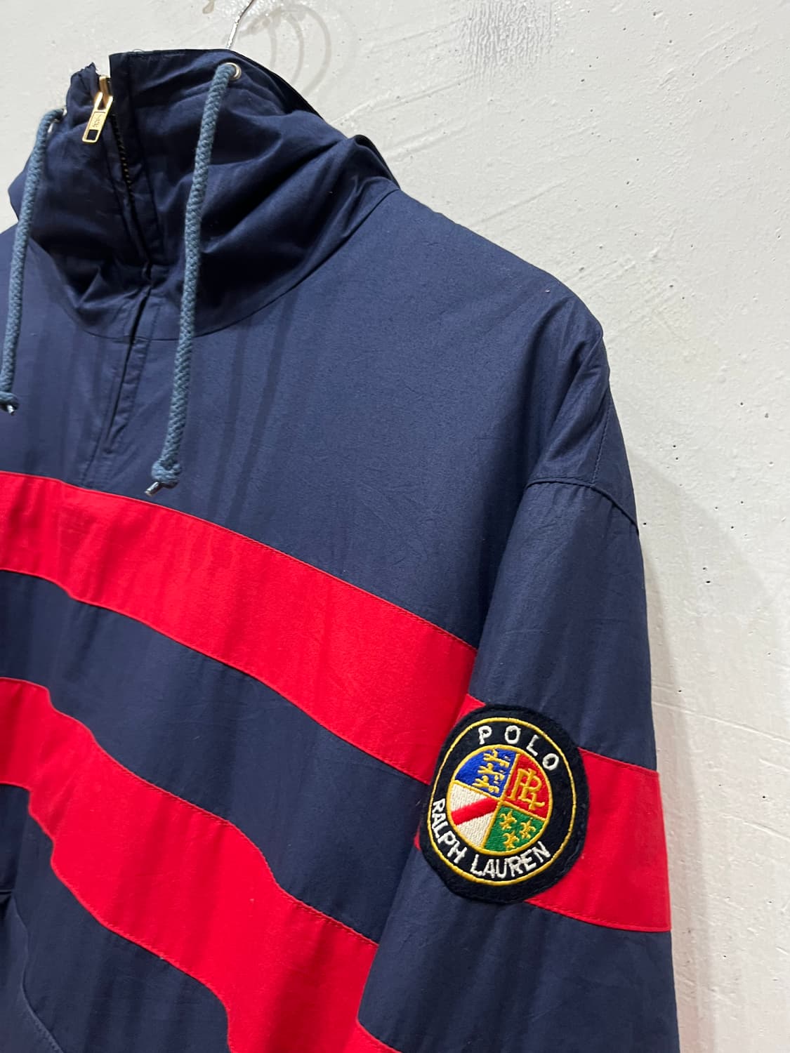 90s 폴로랄프로렌 올드스쿨 쿠키로고 아노락  상품이미지2