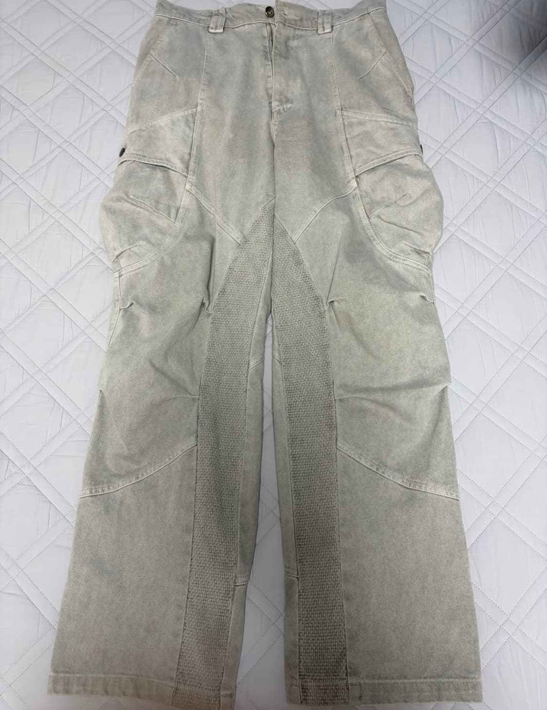 이그노타 코어8 워시드 카고 팬츠 라이트 그레이 상품이미지4