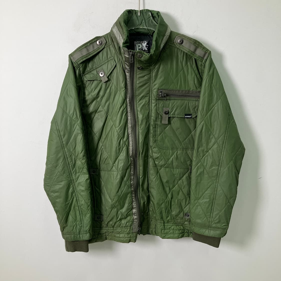 아비렉스 USA PX 컬렉션 퀄팅 자켓 L 상품이미지1