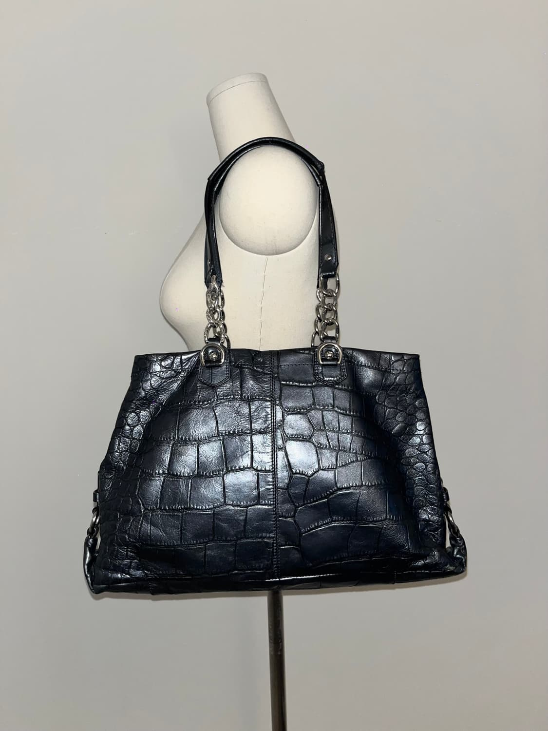 🎉SALE🎉 COACH Crocodile shoulder bag 상품이미지5