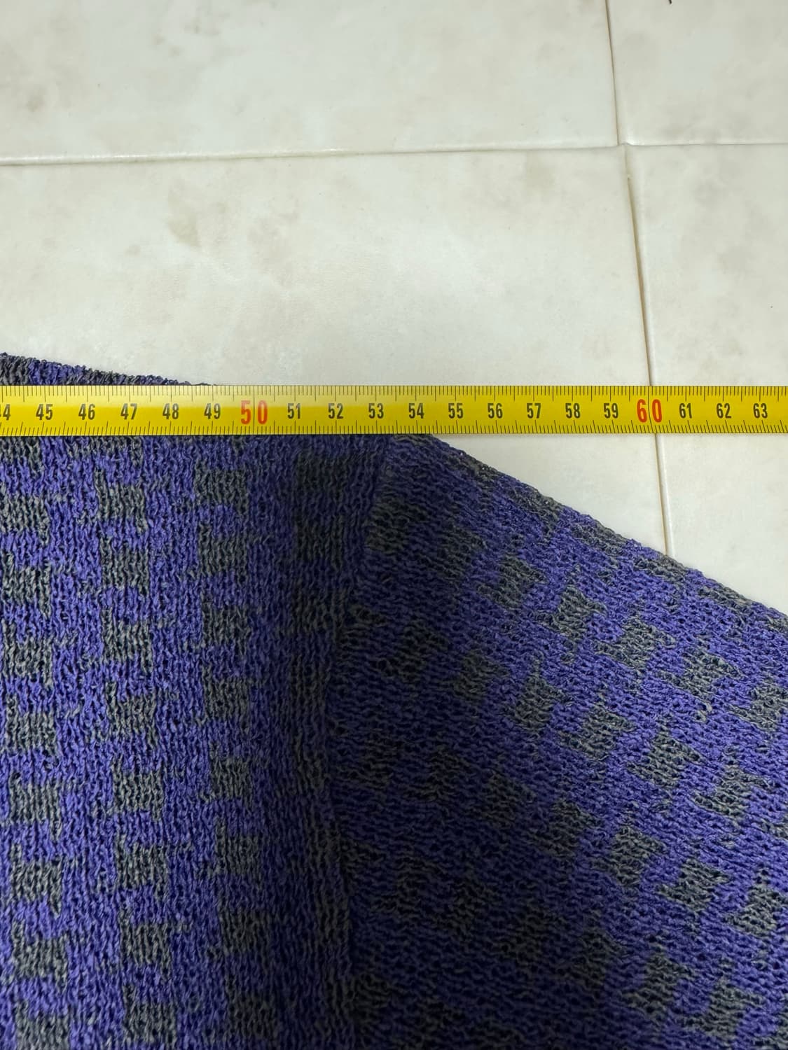 니들스 Polo Sweater - Houndstooth Purple L사 상품이미지8
