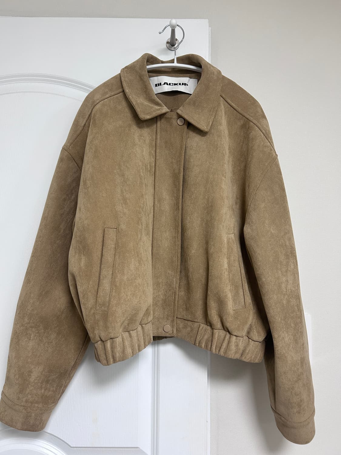 블랙업 스웨이드 블루종 마켓 상품이미지1