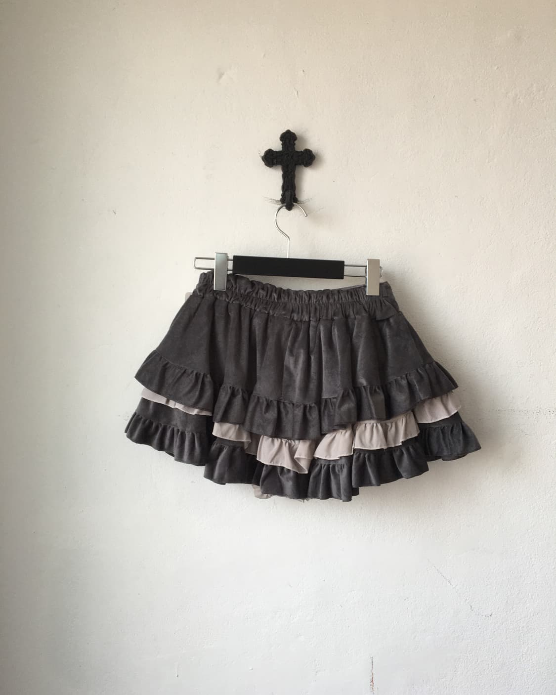 Layer velvet short 상품이미지2