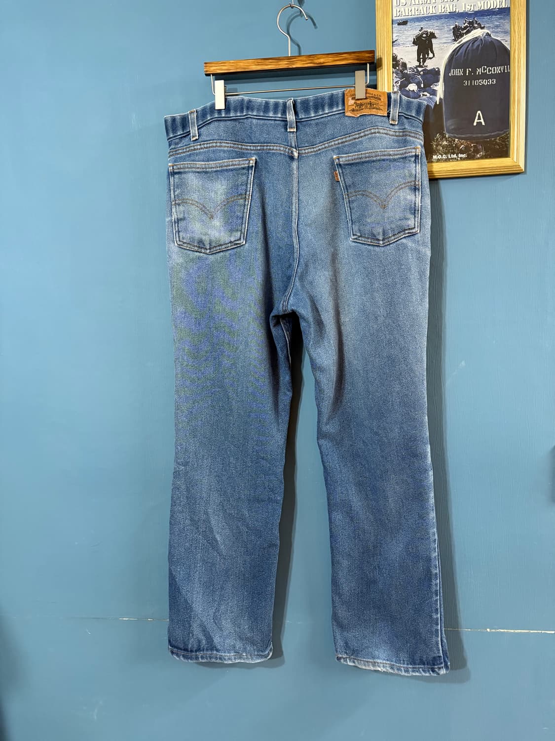 90‘s Levis 547 Boot cut Denim. 상품이미지10