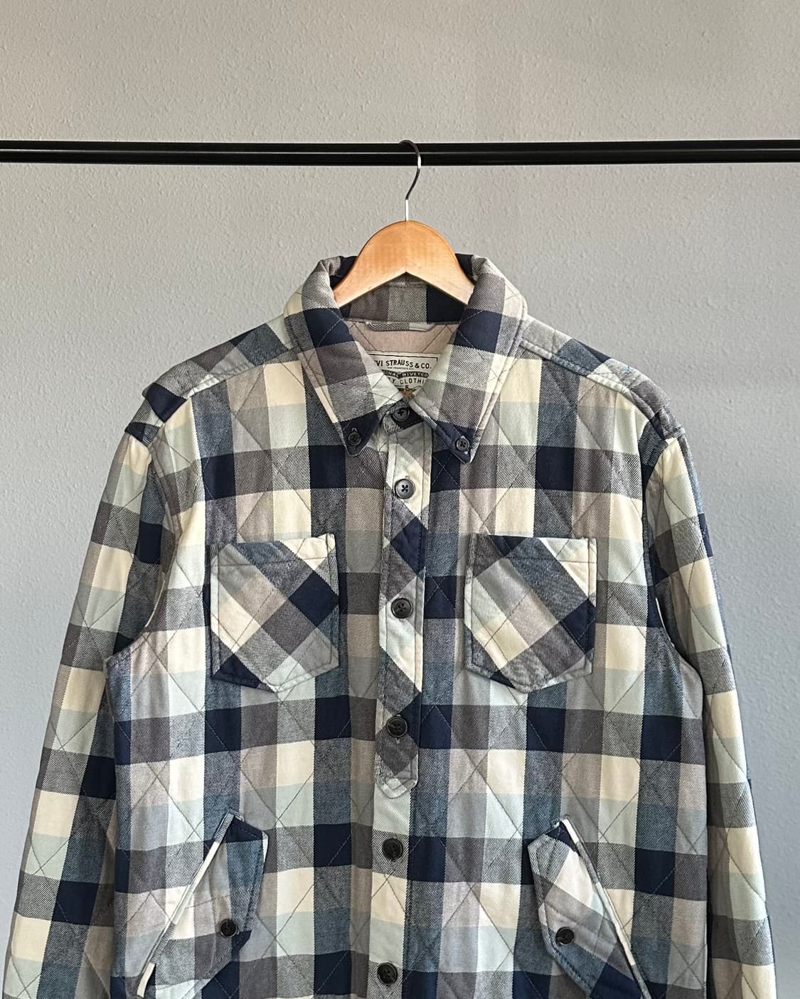 [XL]리바이스 Levi's 플레이드 패디드 셔츠 자켓 상품이미지2