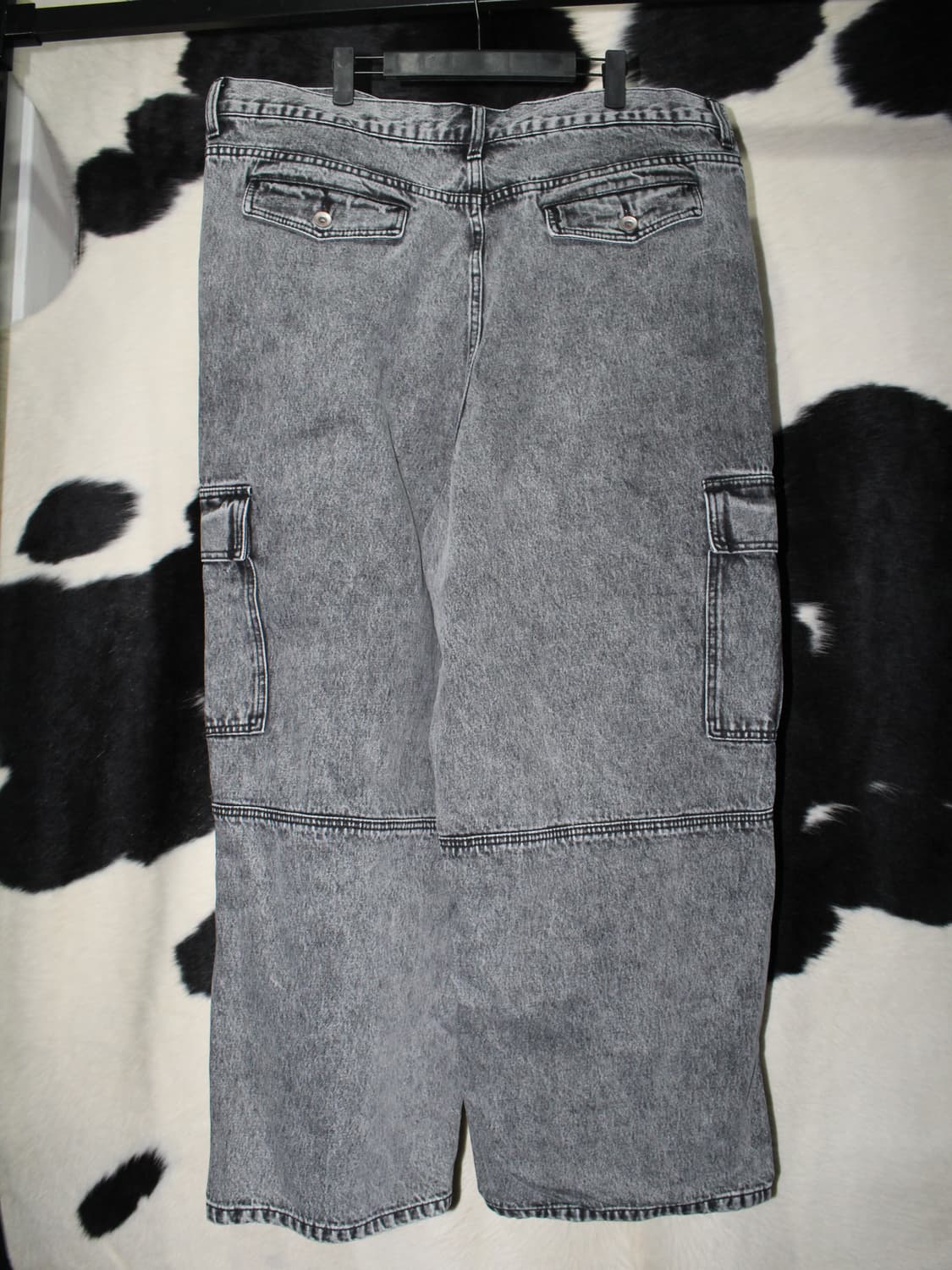 unknown Oversize Wide Cargo Denim Pants 상품이미지5