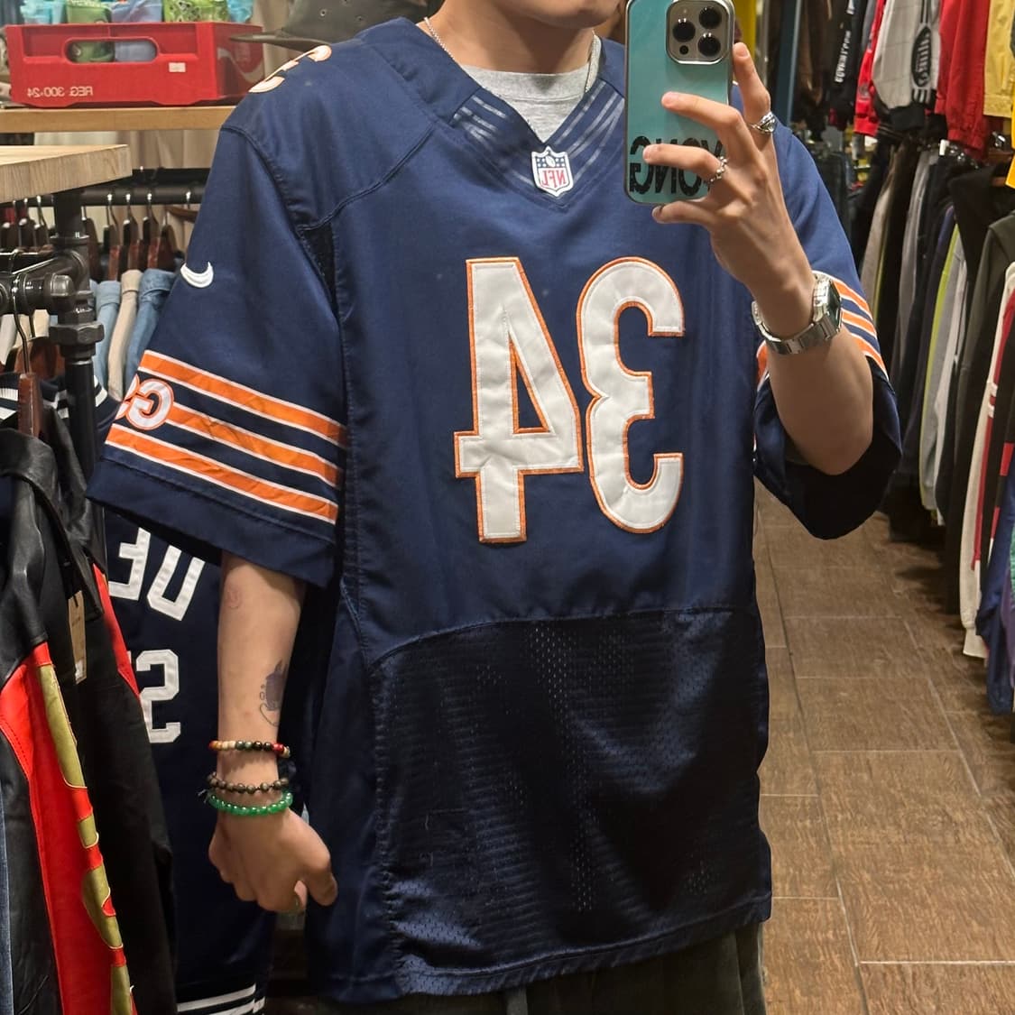 [HI] NFL 반팔져지 네이비 상품이미지4