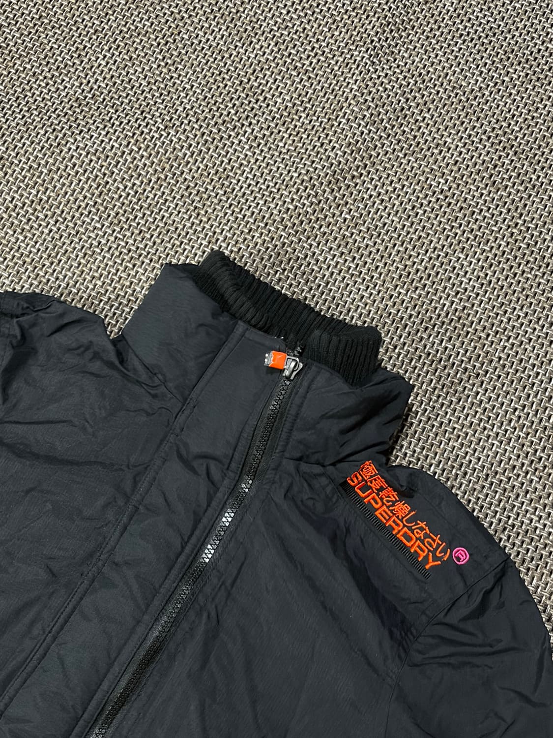 슈퍼드라이 더블 블랙라벨 바람막이 자켓(매장판) 상품이미지1