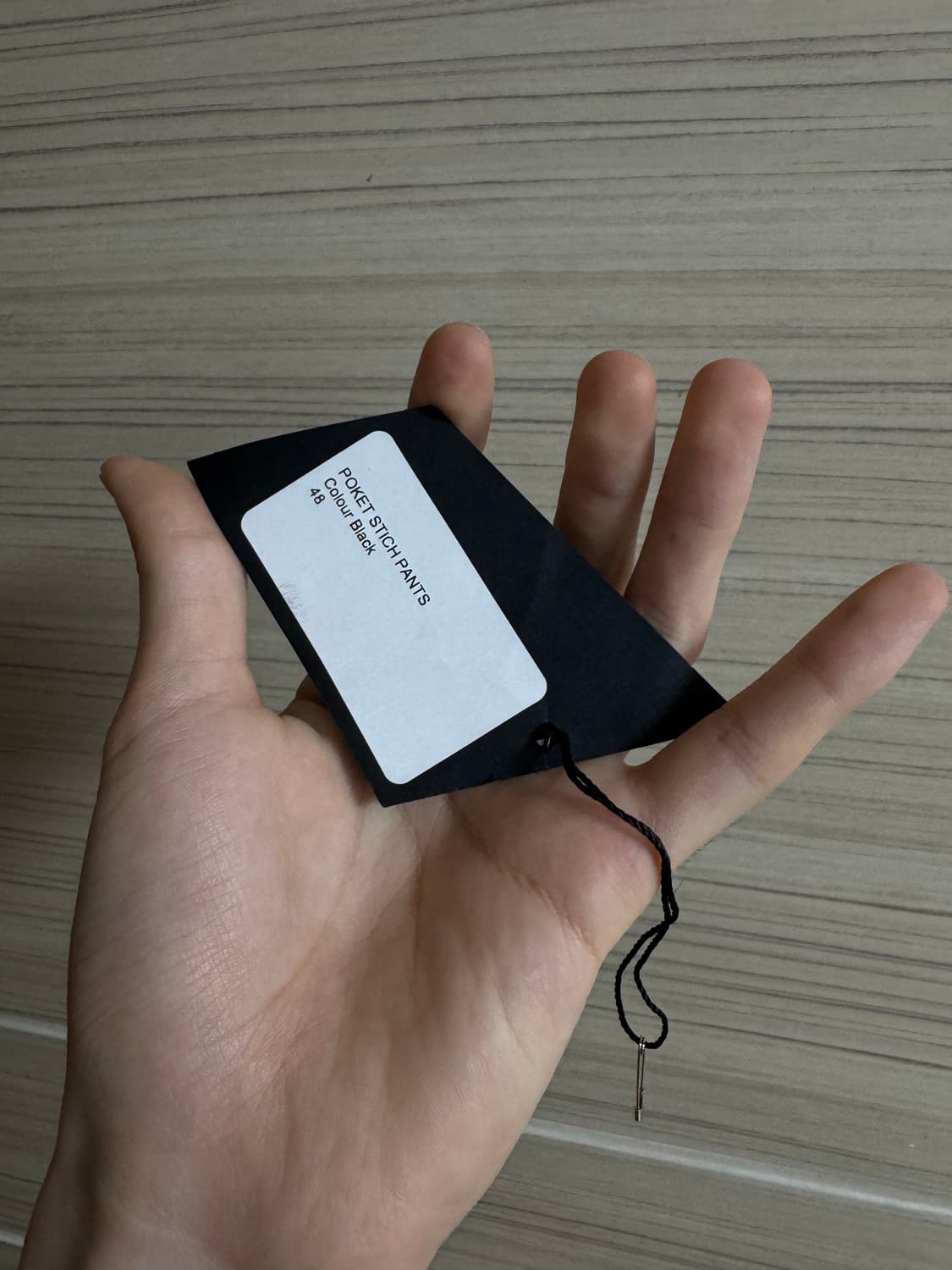 (48) aieul 아이엘 p stitch trousers black 상품이미지7