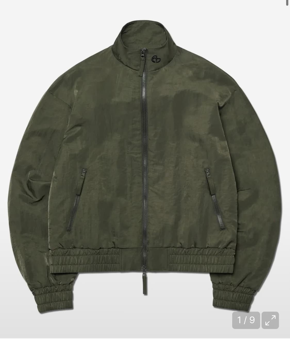 노매뉴얼 N.S NYLON JUMPER - DEEP KHAKI 상품이미지1