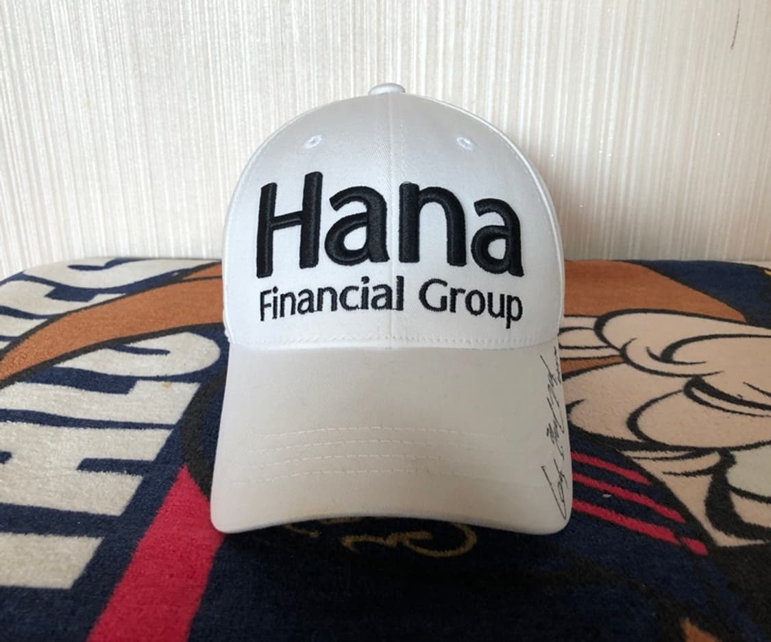 브리지스톤골프 하나파이낸셜그룹 스폰서모자/박현경프로싸인 상품이미지4