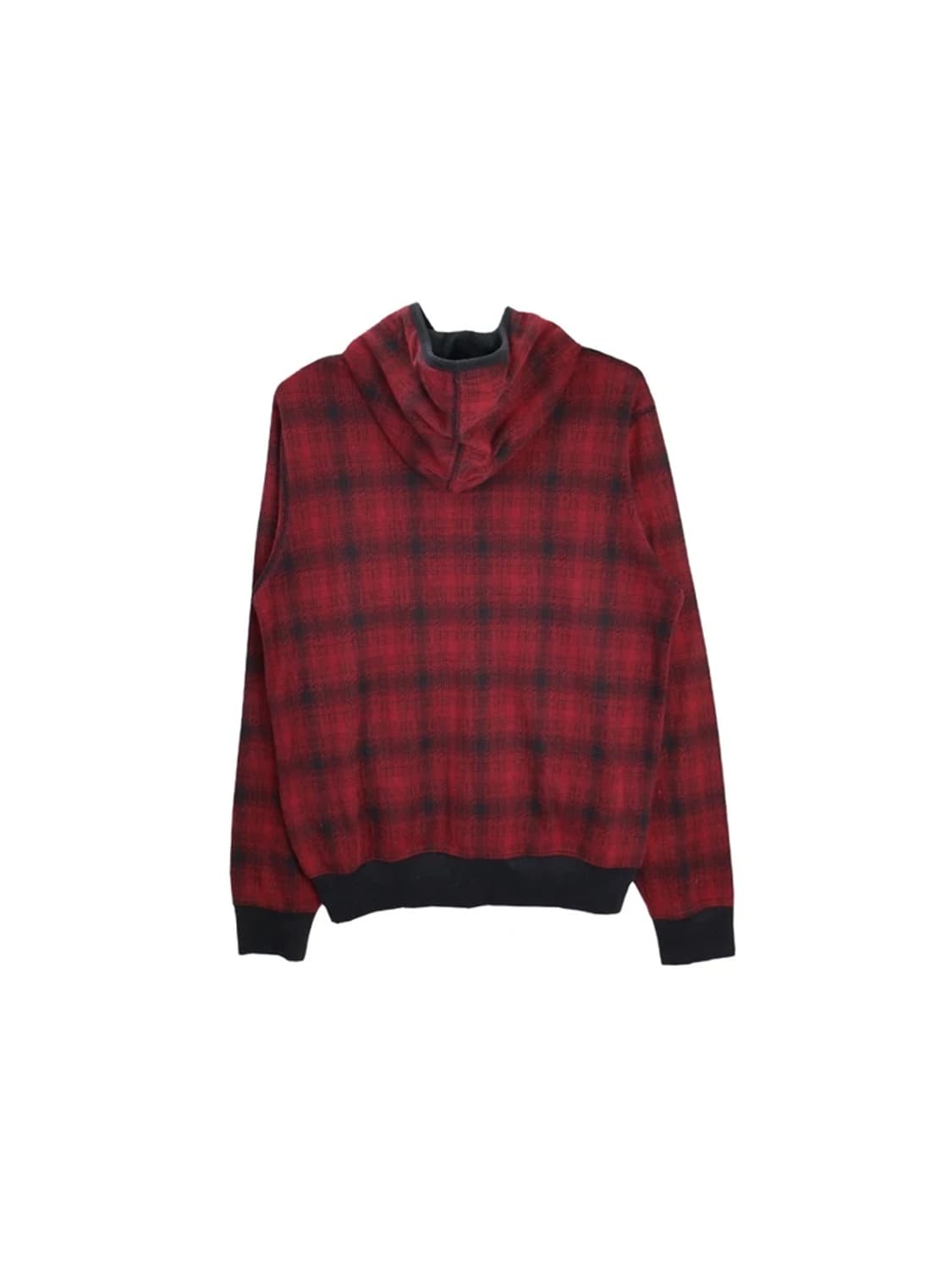 JPN 체크 패턴 후드집업 상품이미지5