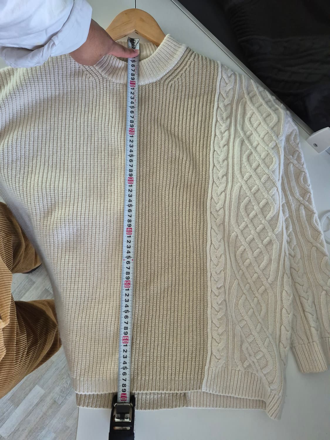 솔리드옴므 니트 스웨터  사이즈 46 상품이미지9