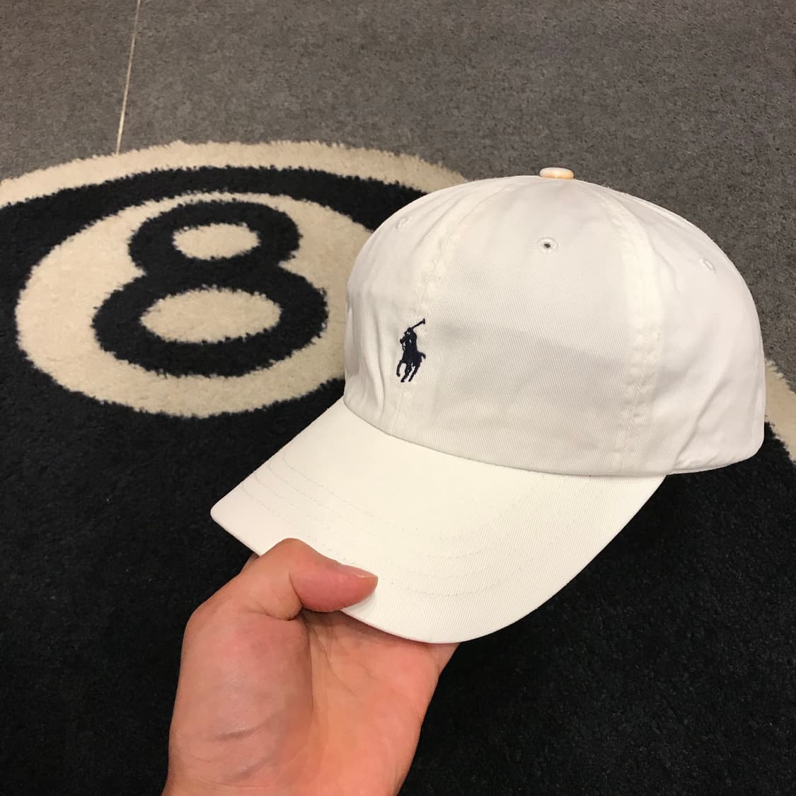 폴로 화이트 볼캡 상품이미지4