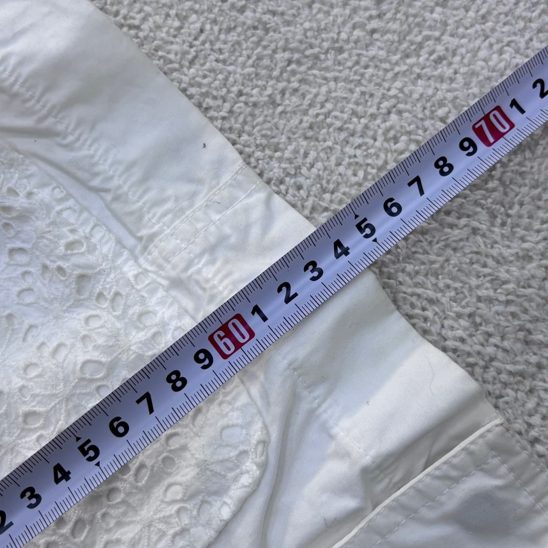 XS 게스 여성 레이스 패치 야상 자켓 0326E 상품이미지5