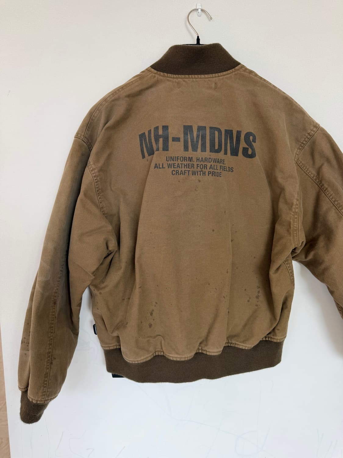 ((24년 새상품)) 네이버후드 X 매드니스 덱자켓 카키 상품이미지7