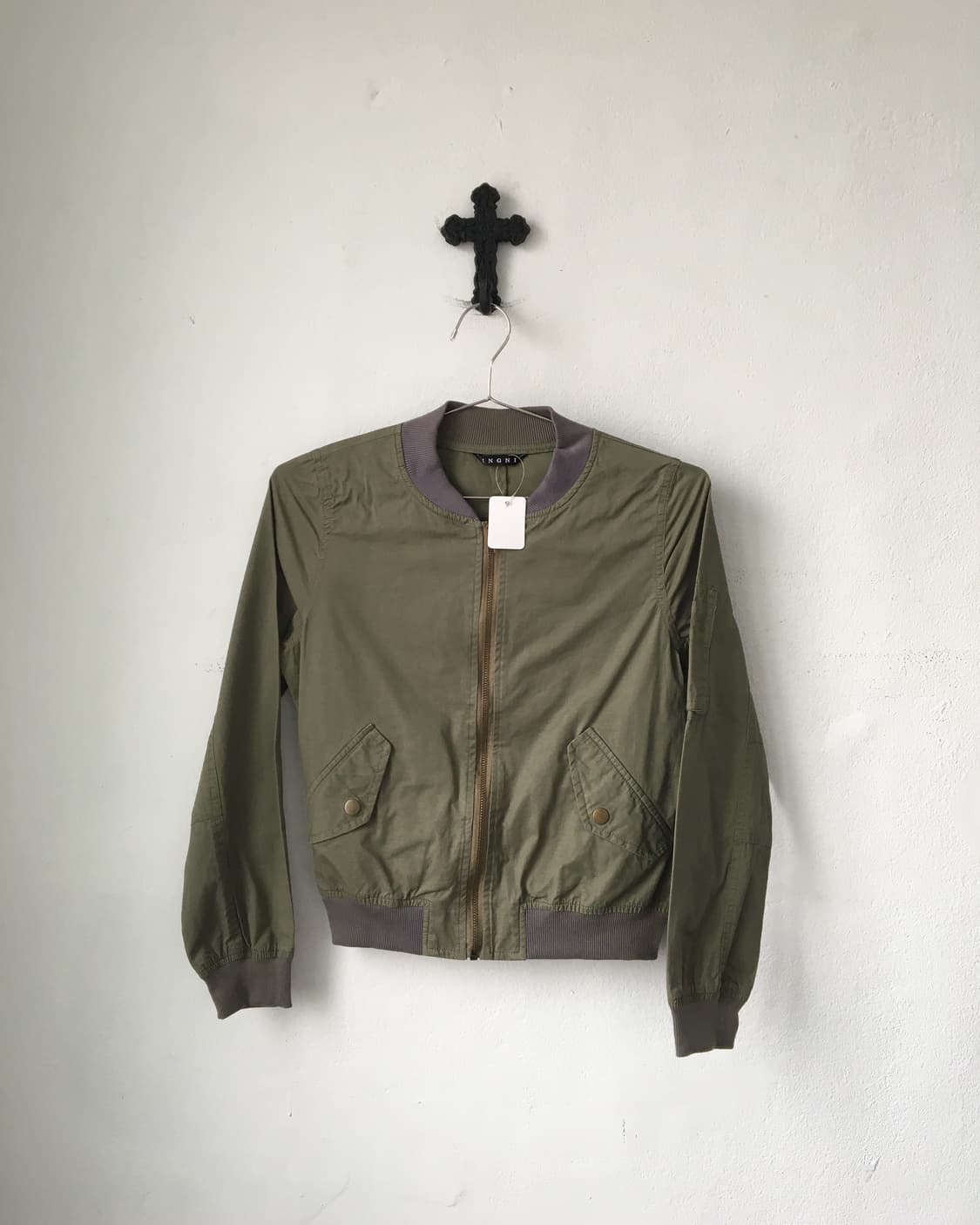 Slim fit bomber jacket 상품이미지2