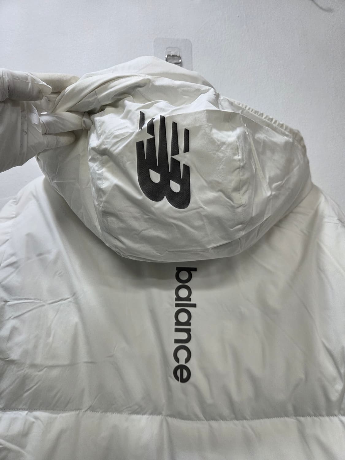 뉴발란스 화이트 롱패딩 구스다운 90 S 남녀공용 90' Y2K 상품이미지8