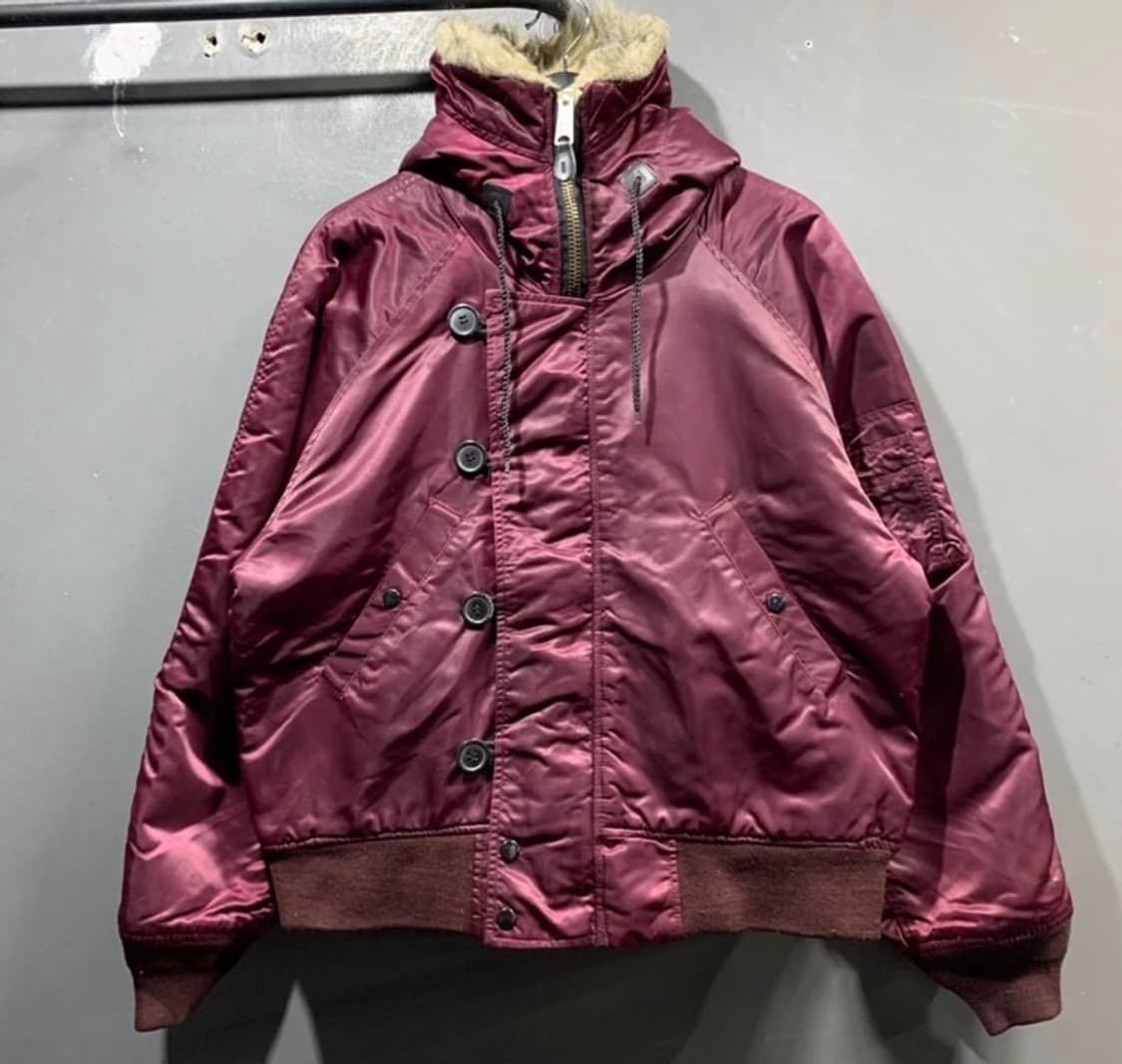 N2b 버건디 자켓  상품이미지1