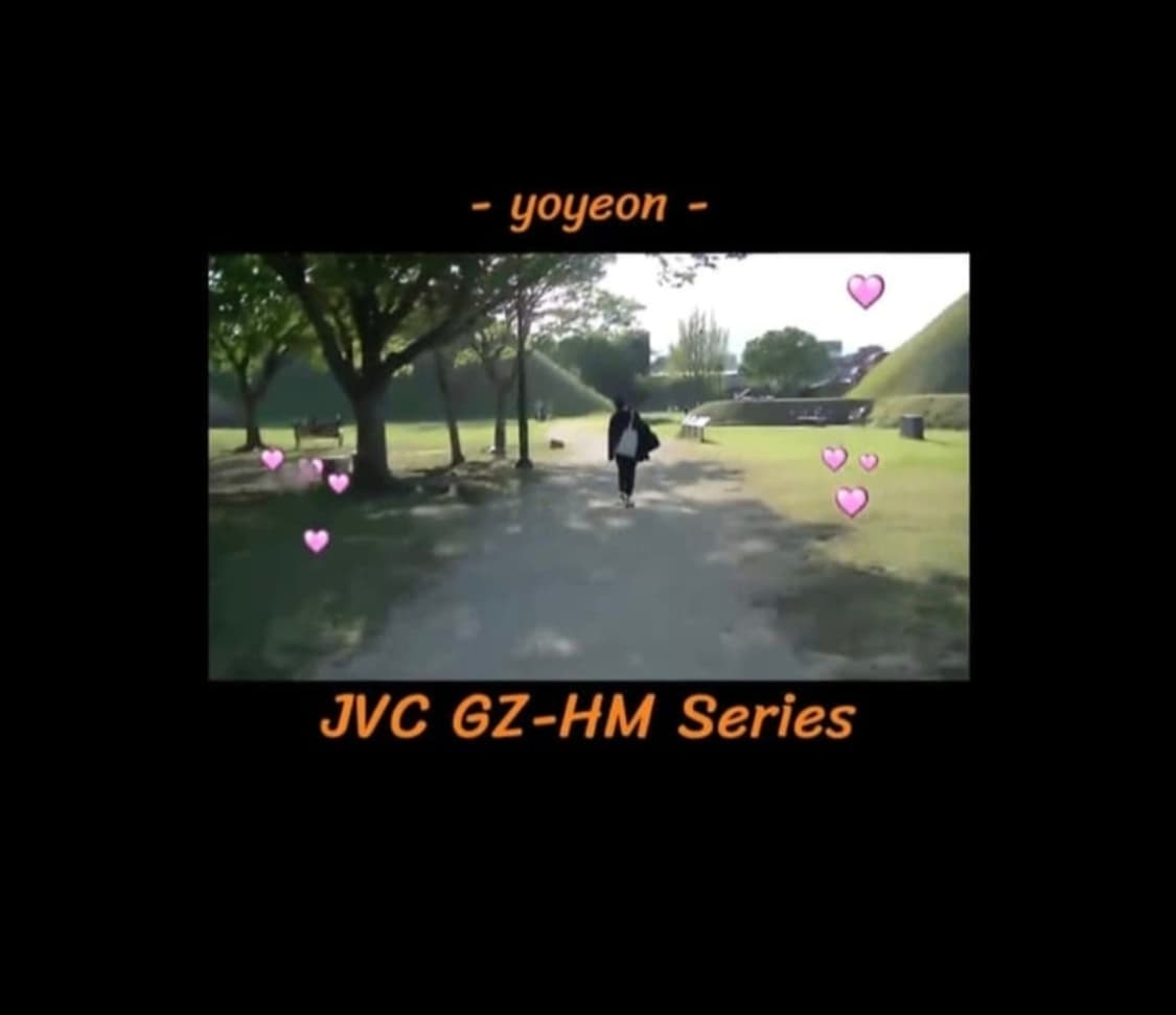 JVC GZ-HM33 연보라 빈티지캠코더[ 꾸미기0 상품이미지4