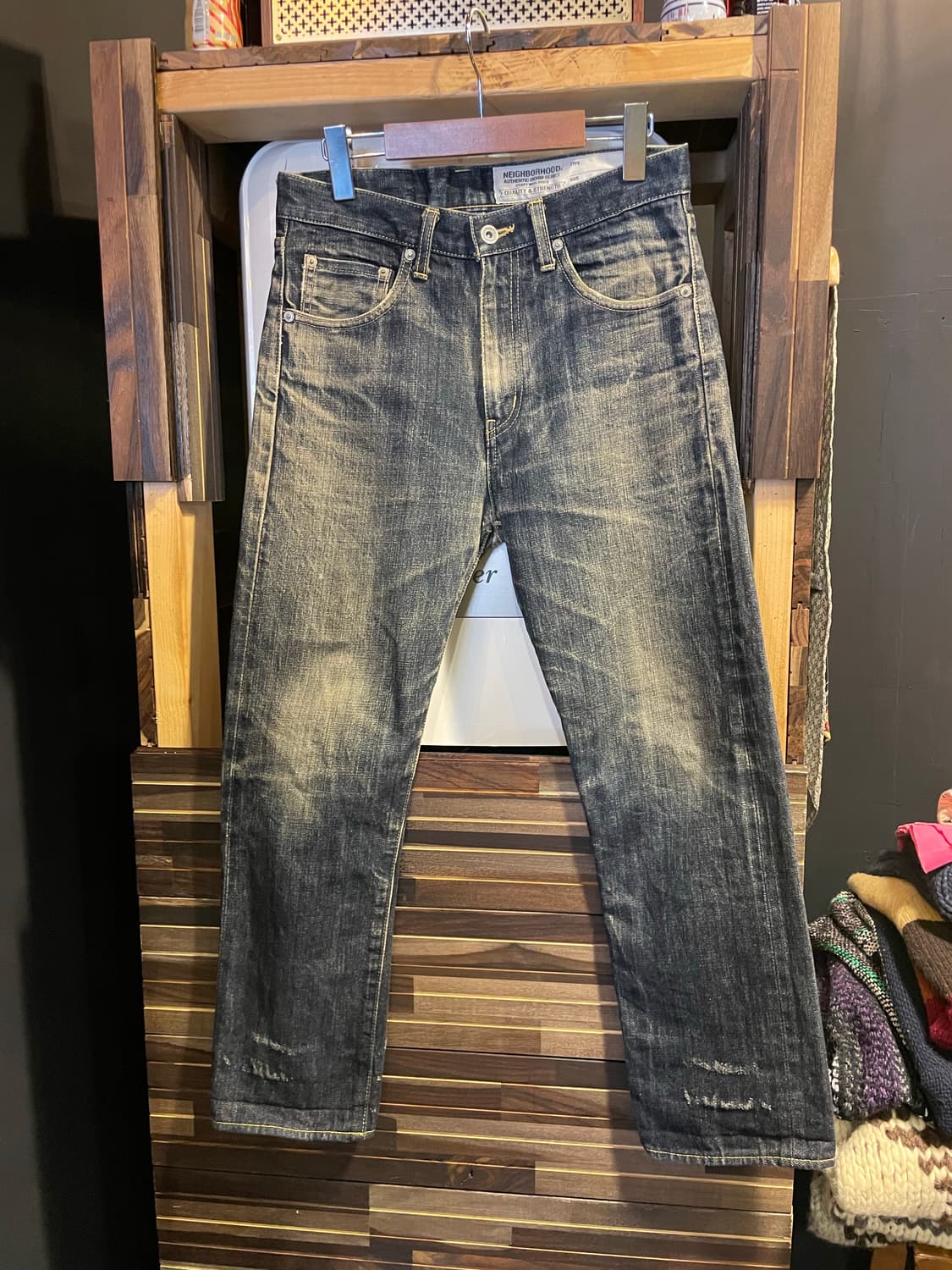 네이버후드 샐비지 데님 상품이미지1