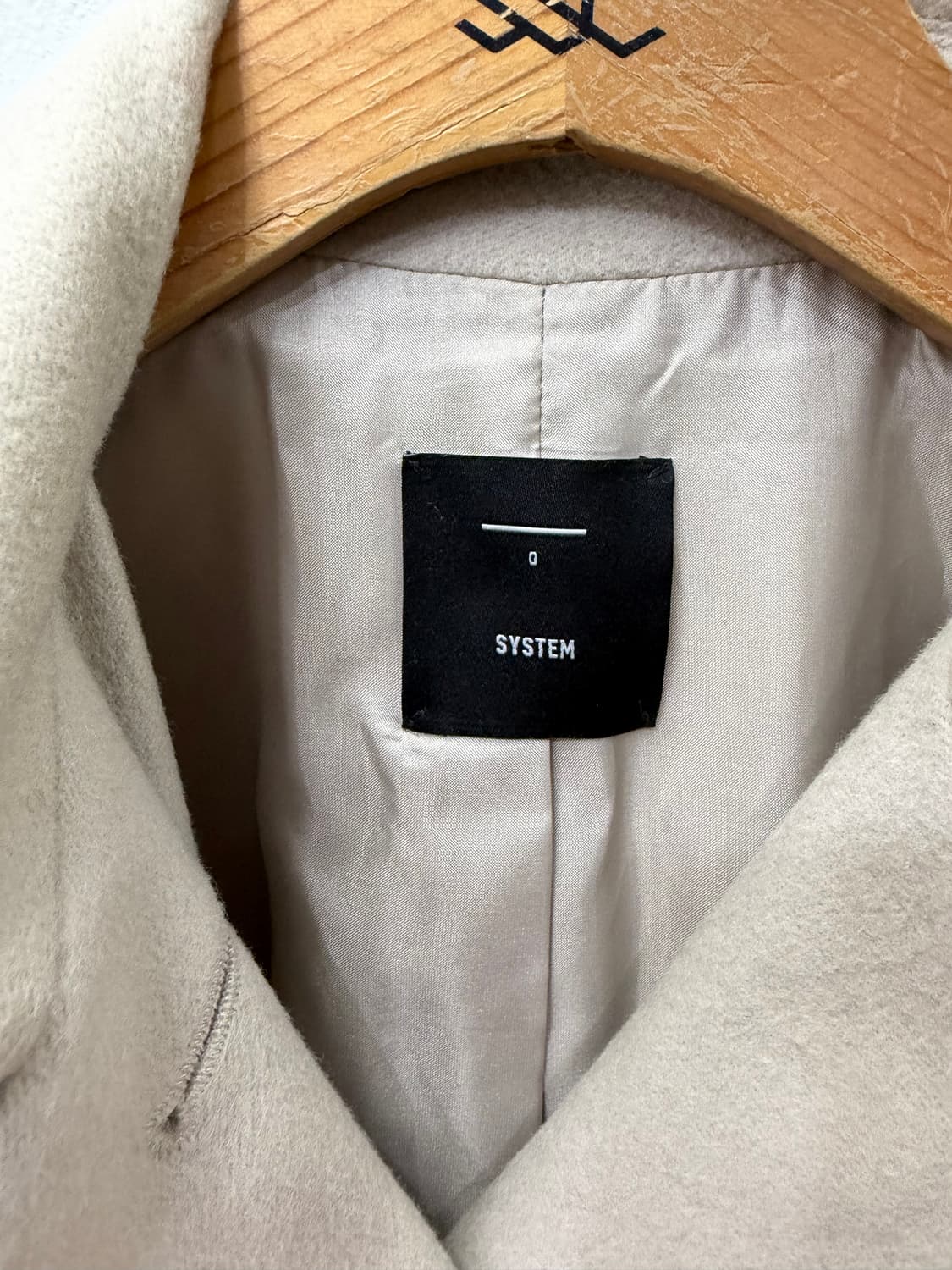 정품) SYSTEM 시스템 한섬 캐시미어 코트 82 상품이미지7