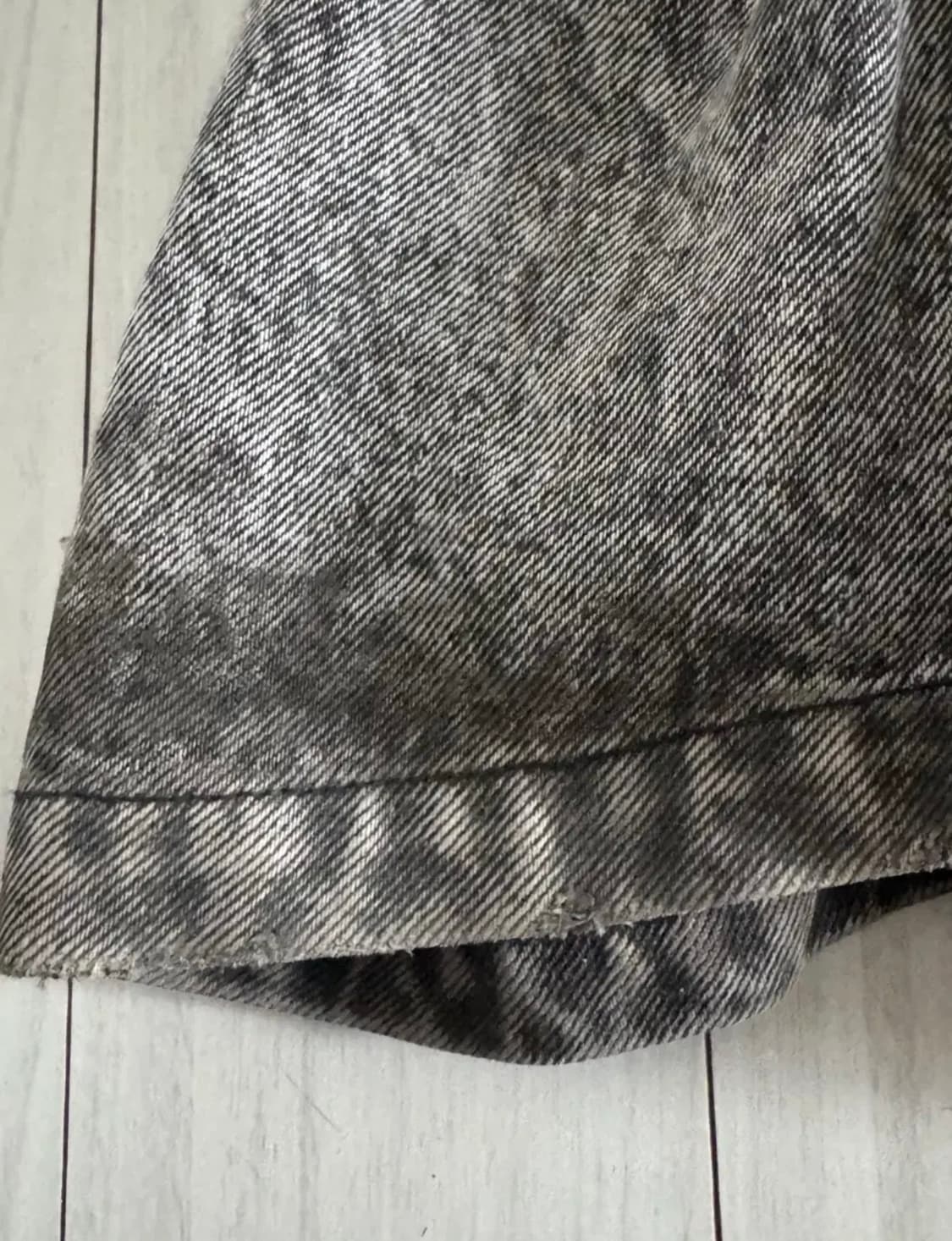 폰더럴 스모크드 플레어 데님 상품이미지5