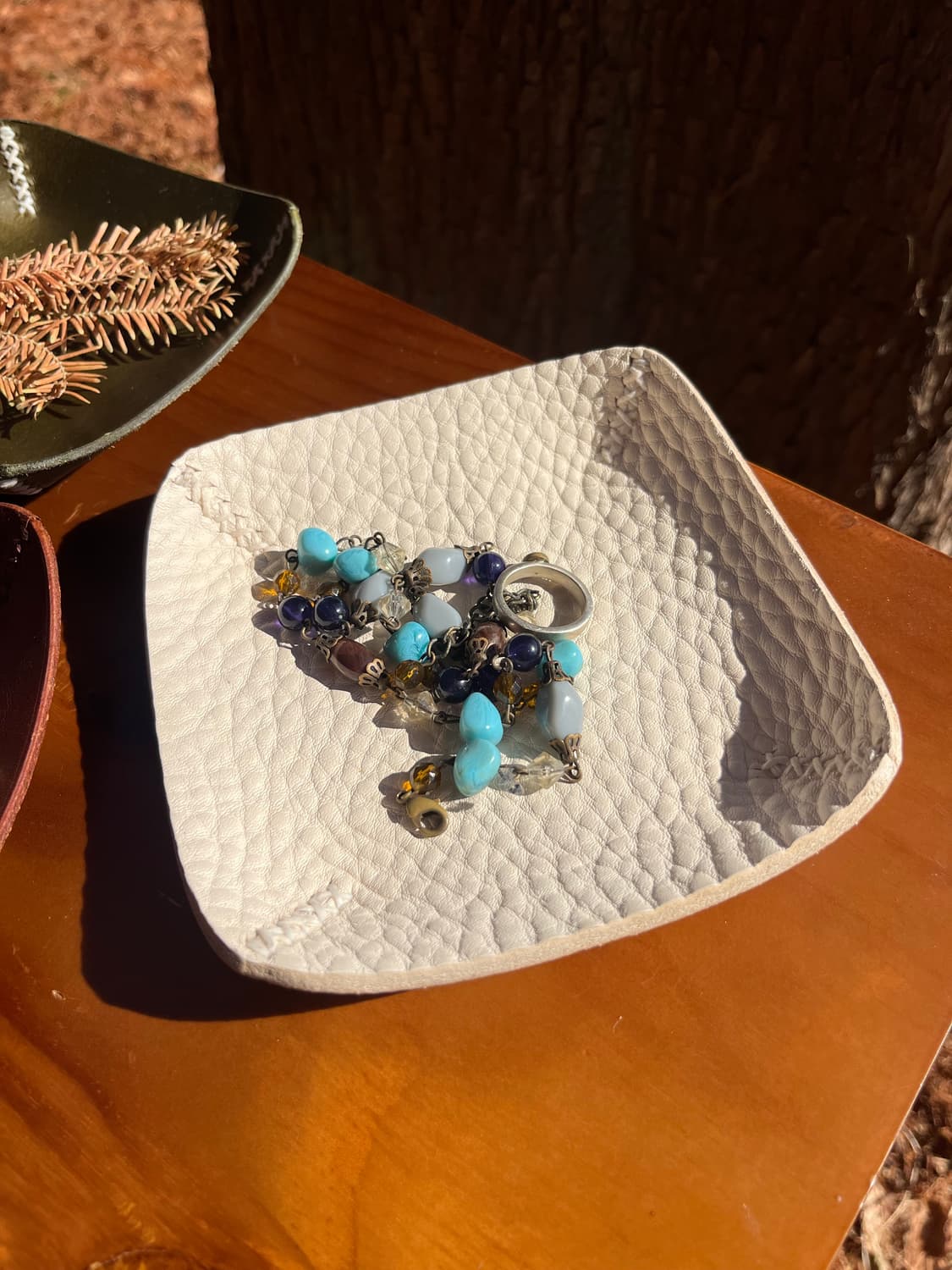 Leather plates ( square type ) 상품이미지4