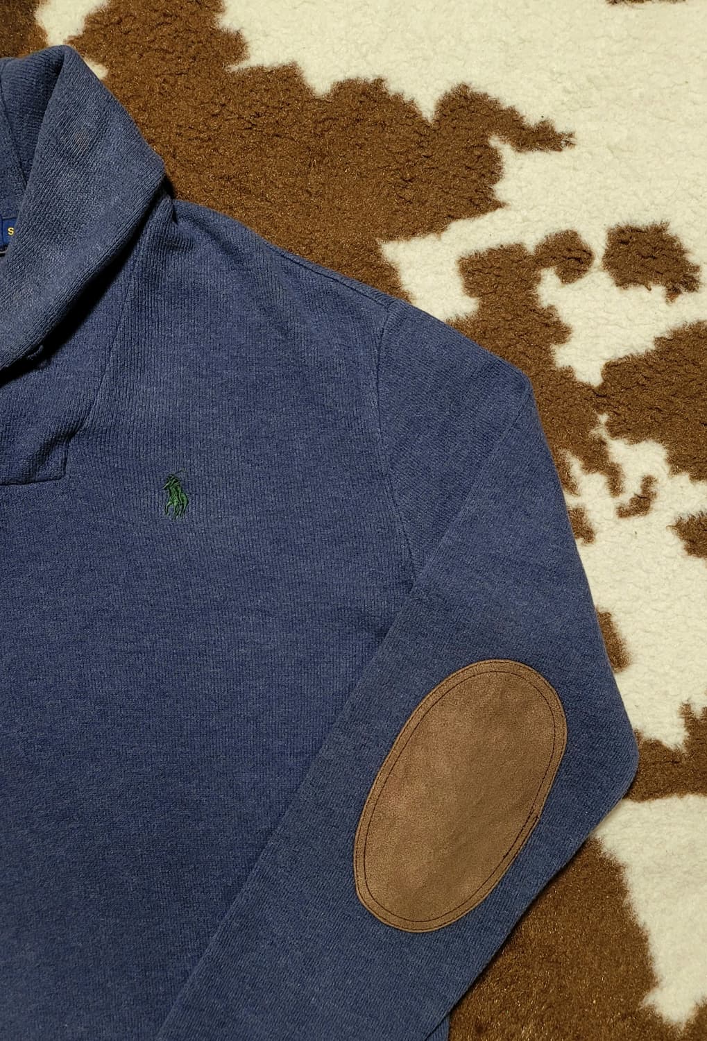 폴로 랄프로렌 남녀공용 숄칼라 면 스웻셔츠(S) 상품이미지3