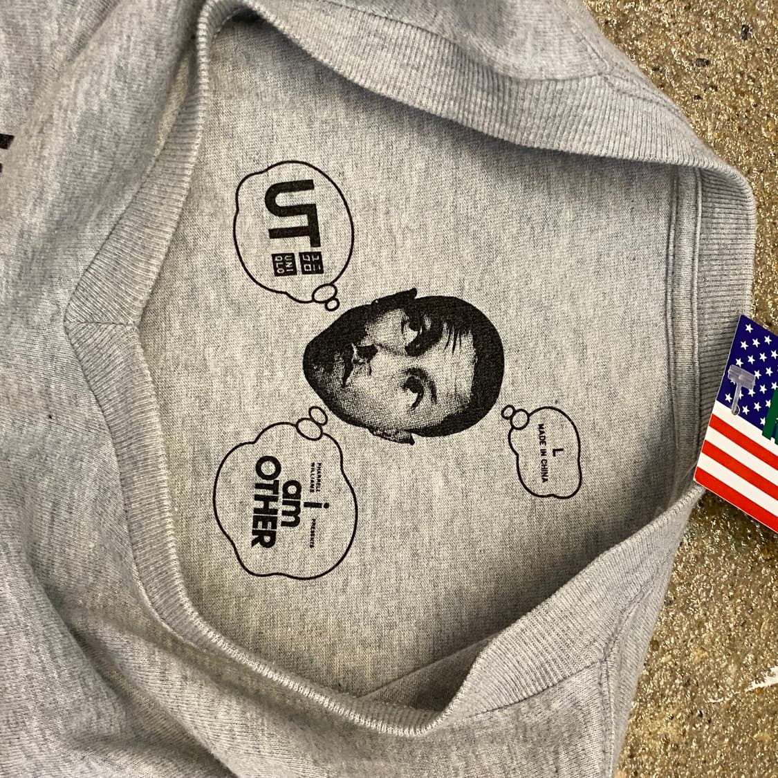 미국 빈티지 유니클로 퍼렐 윌리엄스 콜라보 반팔티 락티셔츠 상품이미지4