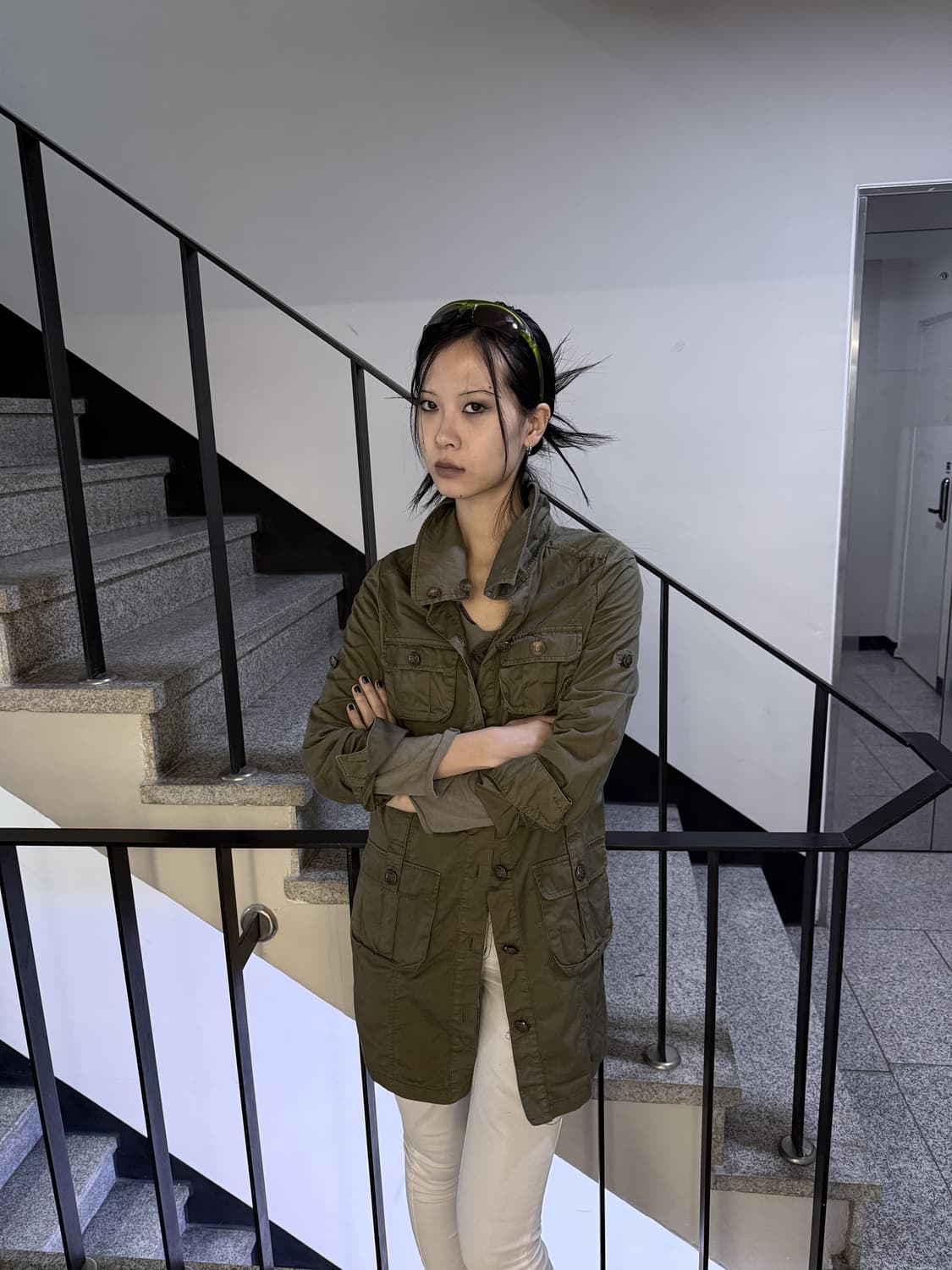 cargo long shirt 상품이미지1