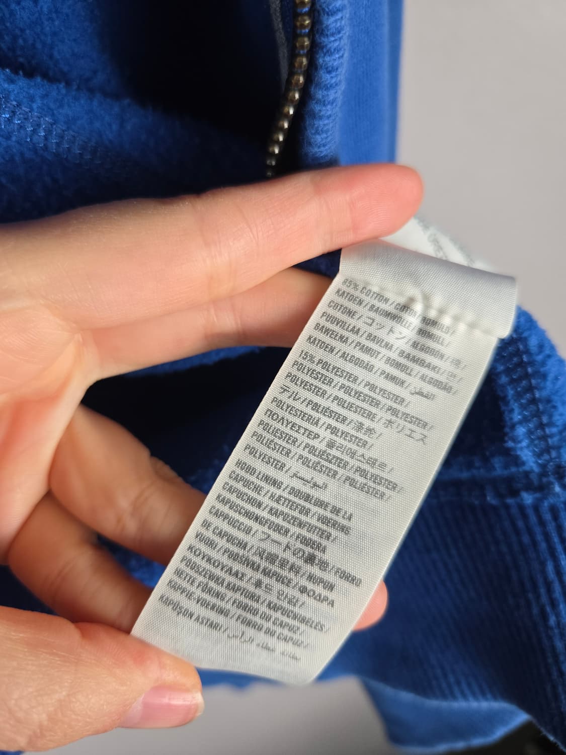 [무료배송]아베크롬비 피치 L 남성 기모 머슬핏 후드 집업 상품이미지10