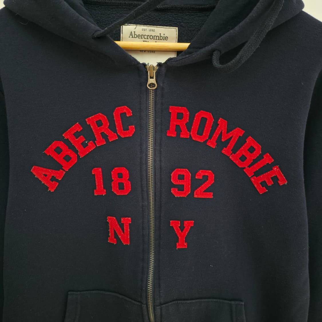 [S] 아베크롬비 네이비 후드집업 상품이미지4