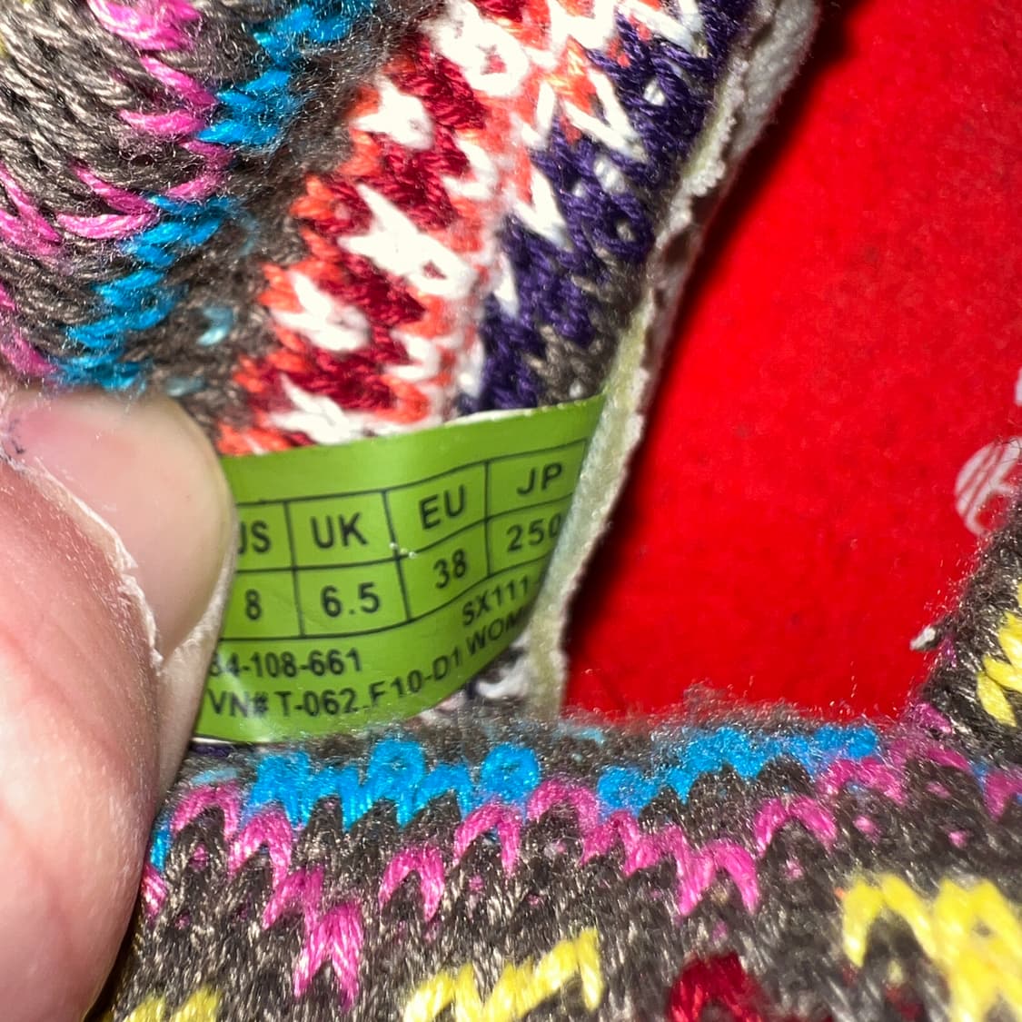 팀버랜드 아즈텍 패턴 핑크 롤탑 부츠 상품이미지8