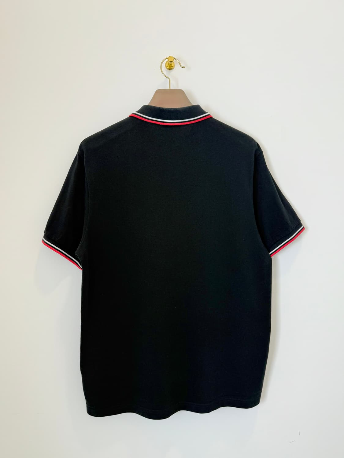 프라다 카라 반팔티 블랙 상품이미지8