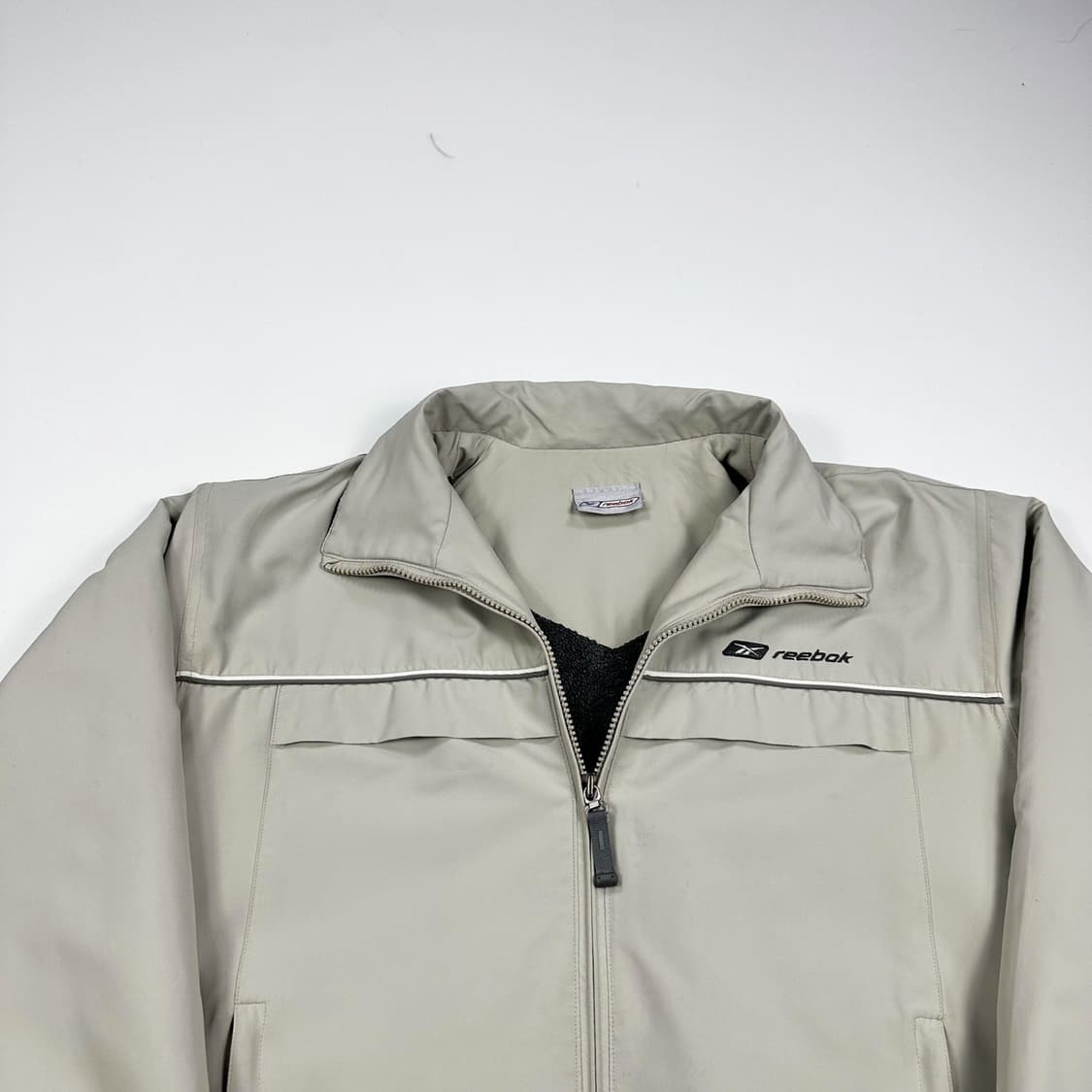 리복 클래식 오트밀 기모 바람막이 자켓 (M) 상품이미지1