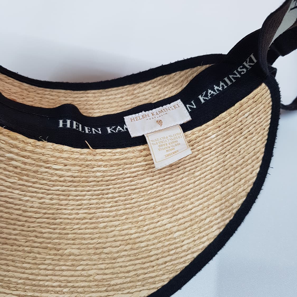 헬렌카민스키 Helen Kaminski  라피아 와이드 브림 썬바이저 상품이미지4