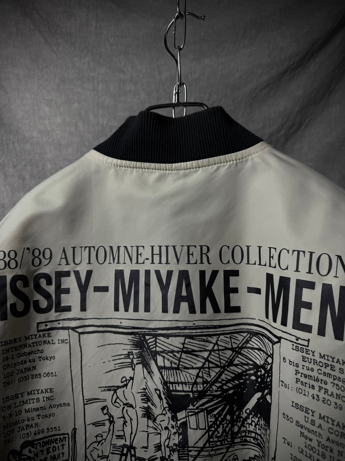 ISSEY MIYAKE MEN 88/89AW Staff Bomber 상품이미지4